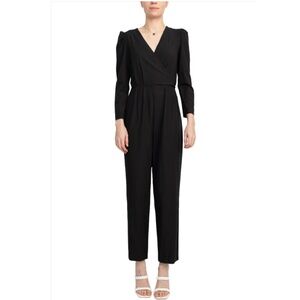 Julia Jordan Black Tie-Waist Jumpsuit Pant Suit – Size 2